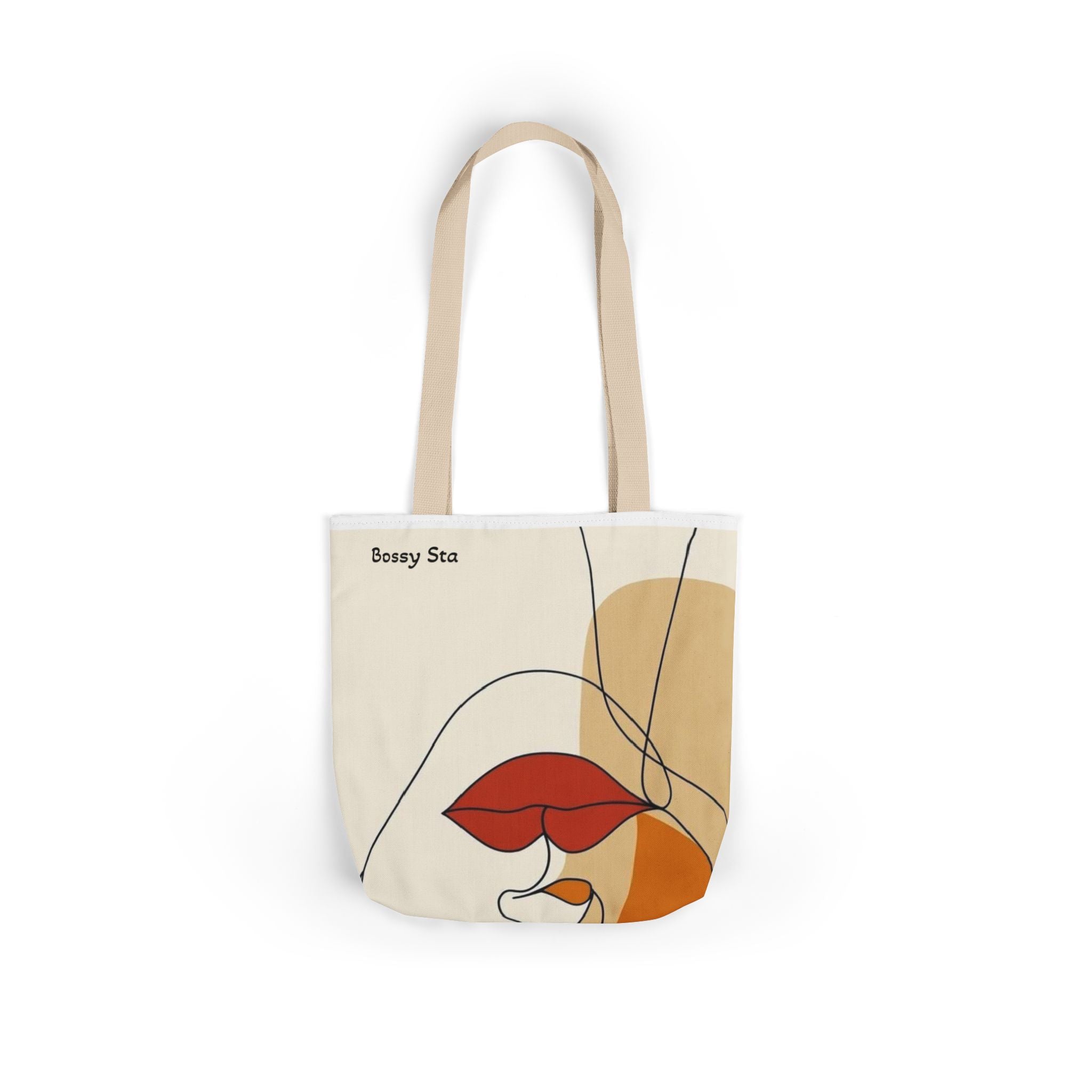 Abstract Face Tote
